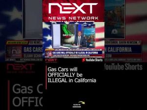 Read more about the article Gas Cars will OFFICIALLY be ILLEGAL in California #shorts