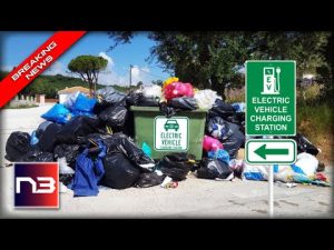 Read more about the article MUST WATCH: Disgusting Video Shows “Eco-Friendly” Electric Car Chargers Covered in LA Trash