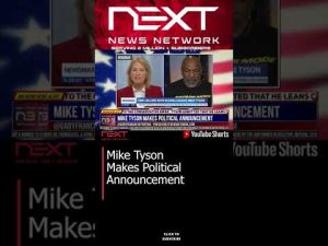 Read more about the article Mike Tyson Makes Political Announcement #shorts