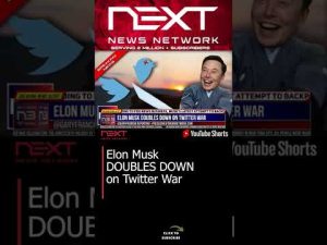 Read more about the article Elon Musk DOUBLES DOWN on Twitter War #shorts