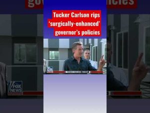 Read more about the article Tucker Carlson roasts Newsom: He ‘couldn’t fix a broken lawnmower’ #shorts