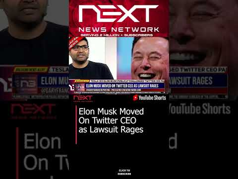 You are currently viewing Elon Musk Moved On Twitter CEO as Lawsuit Rages #shorts