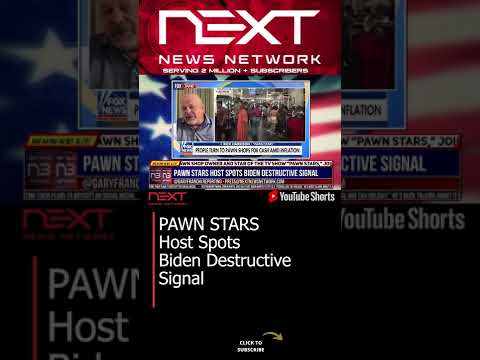 You are currently viewing PAWN STARS Host Spots Biden Destructive Signal #shorts