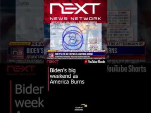 Read more about the article Biden’s big weekend as America Burns #shorts