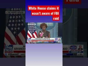 Read more about the article Karine Jean-Pierre: White House had no knowledge of Trump raid #shorts