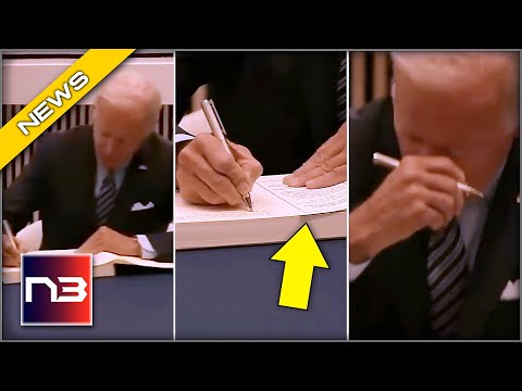 You are currently viewing You Won’t Believe What This Cameraman Caught Biden Doing When Signing Queen’s Condolence Book