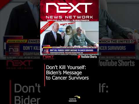 You are currently viewing Don’t Kill Yourself: Biden’s Message to Cancer Survivors #shorts