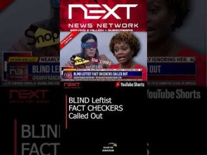 Read more about the article BLIND Leftist FACT CHECKERS Called Out #shorts