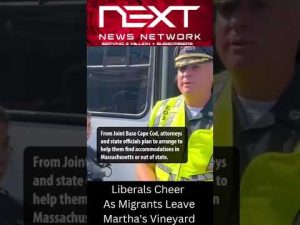 Read more about the article Liberals Cheer As Illegals Leave Marthas Vineyard #shorts