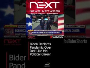 Read more about the article Biden Declares Pandemic Over Just Like His Political Career #shorts