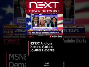 Read more about the article MSNBC Anchors Demand Garland Go After DeSantis #shorts