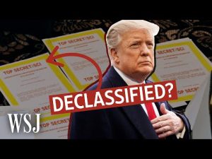 Read more about the article Can Trump Declassify Documents? It’s Complicated | WSJ