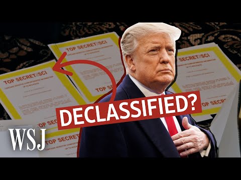 Read more about the article Can Trump Declassify Documents? It’s Complicated | WSJ