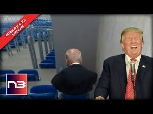 Read more about the article HAHA! Trump Can’t Help But Mock Joe Biden When He Sees Where They Hid Him at Queens Funeral