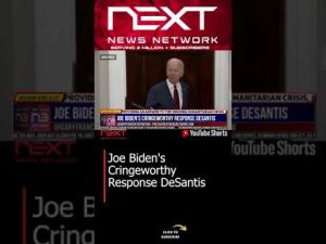 Read more about the article Joe Biden’s Cringeworthy Response DeSantis #shorts