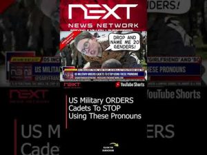 Read more about the article US Military ORDERs Cadets To STOP Using These Pronouns #shorts