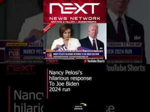 Read more about the article Nancy Pelosi’s hilarious response To Joe Biden 2024 run #shorts