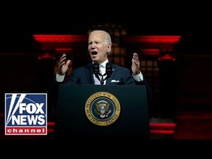 Read more about the article ‘The Five’ on Biden’s ‘blood red’ speech backdrop