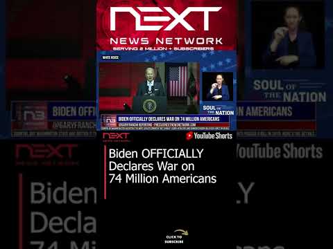 You are currently viewing Biden OFFICIALLY Declares War on 74 Million Americans #shorts