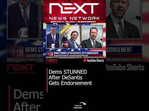 You are currently viewing Dems STUNNED After DeSantis Gets Endorsement #shorts