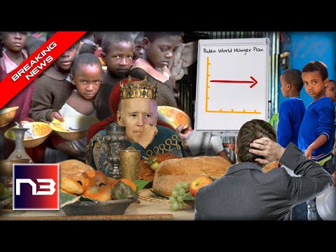 You are currently viewing WATCH: Biden makes himself a Laughingstock when he reveals his plan to end hunger