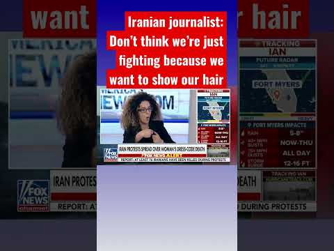 You are currently viewing Iranian journalist rips killing of woman for violating hijab law #shorts