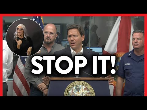 You are currently viewing Reporter Suggests DeSantis Isn’t Dealing w/ the Hurricane – His Response Is Priceless | Rubin Report