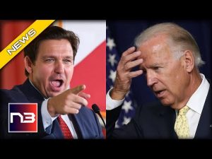 Read more about the article LET’S DO THIS. DeSantis Throws Down the Gauntlet With Huge Move Against Biden Admin