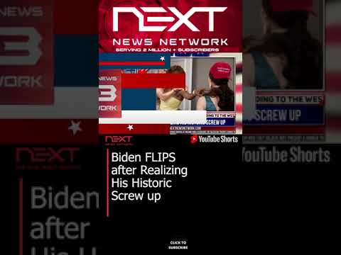 You are currently viewing Biden FLIPS after Realizing His Historic Screw up #shorts