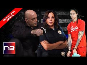 Read more about the article Joe Rogan STUNS ALL With New Poster that Puts VP Kamala Harris Right in the Crosshairs