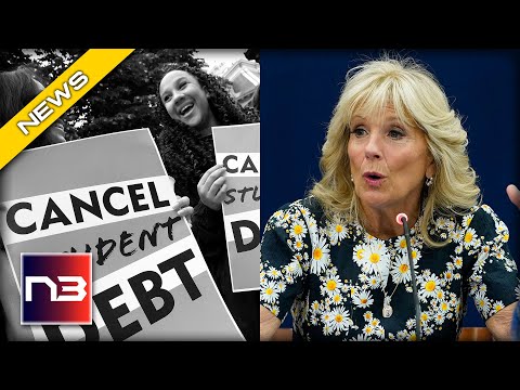 You are currently viewing WATCH! Jill Biden STUMPED when Confronted on How College Bailouts will lower the cost of School