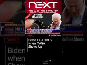 Read more about the article Biden EXPLODES when MAGA Shows Up #shorts