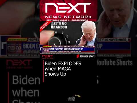 You are currently viewing Biden EXPLODES when MAGA Shows Up #shorts