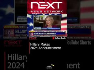 Read more about the article Hillary Makes 2024 Announcement #shorts