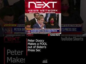 Read more about the article Peter Doocy Makes a FOOL out of Biden’s Press Sec #shorts