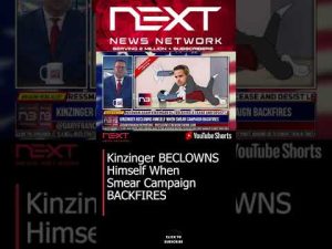 Read more about the article Kinzinger BECLOWNS Himself When Smear Campaign BACKFIRES #shorts