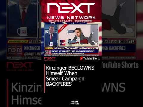 You are currently viewing Kinzinger BECLOWNS Himself When Smear Campaign BACKFIRES #shorts