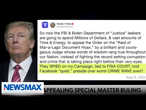 You are currently viewing BREAKING: Trump, DOJ offer dueling proposals for Special Master | ‘Wake Up America’