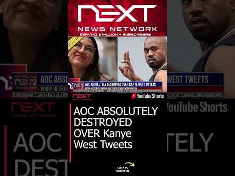 You are currently viewing AOC ABSOLUTELY DESTROYED OVER Kanye West Tweets #shorts