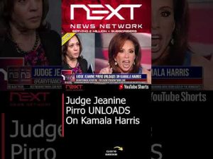 Read more about the article Judge Jeanine Pirro UNLOADS On Kamala Harris #shorts