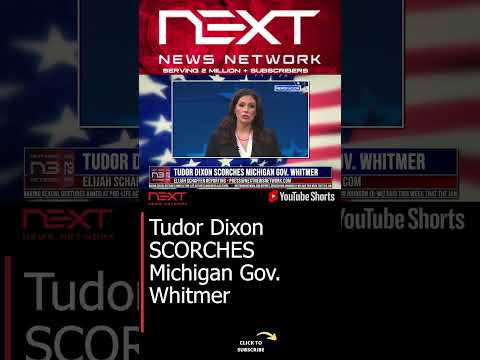 You are currently viewing Tudor Dixon SCORCHES Michigan Gov. Whitmer #shorts