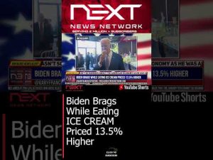 Read more about the article Biden Brags While Eating ICE CREAM Priced 13.5% Higher #shorts