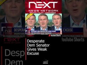 Read more about the article Desperate Dem Senator Gives Weak Excuse #shorts