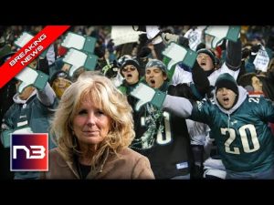 Read more about the article HAHA! Jill Biden PUBLICLY HUMILIATED As Crowd ERUPTS At Eagles Stadium