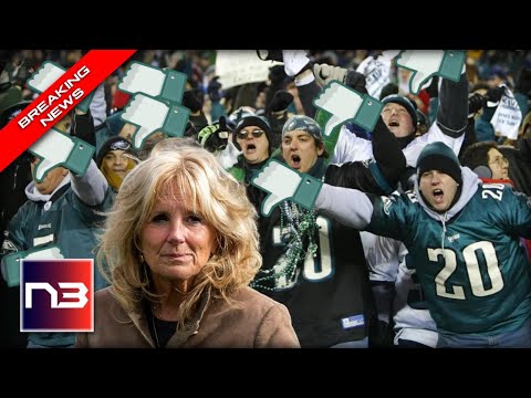 You are currently viewing HAHA! Jill Biden PUBLICLY HUMILIATED As Crowd ERUPTS At Eagles Stadium