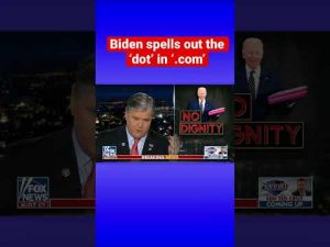 Read more about the article Sean Hannity on Biden: This is really embarrassing #shorts