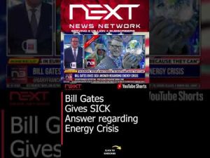 Read more about the article Bill Gates Gives SICK Answer regarding Energy Crisis #shorts