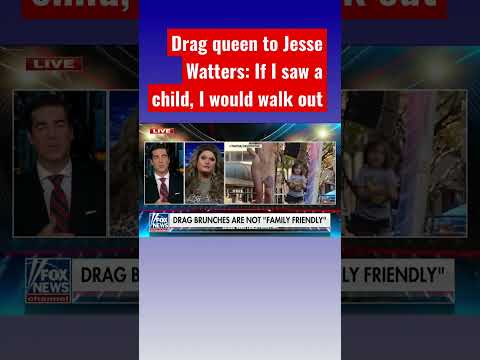 You are currently viewing Drag queen tells Watters: Shows are not for kids #shorts