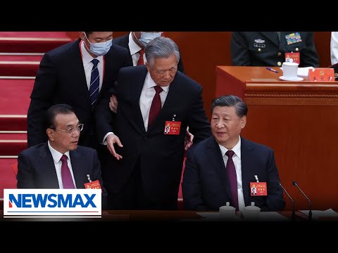 You are currently viewing China’s Xi Jinping orders predecessor to be removed from congress | Bill Gertz reacts