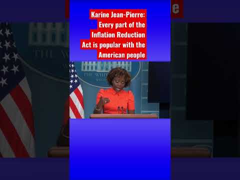 You are currently viewing Karine Jean-Pierre: Biden’s policies are ‘very popular’ #shorts